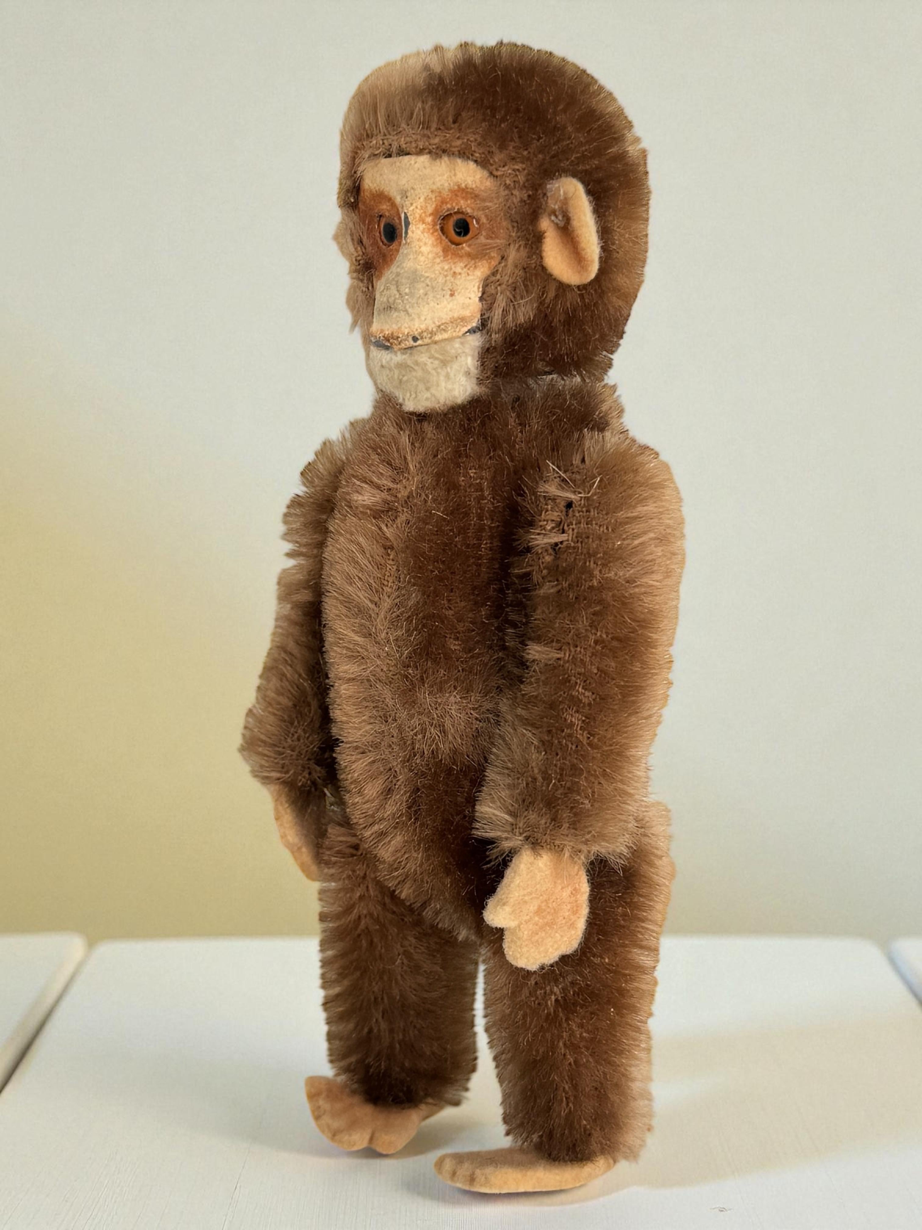 Excellent Early 1900's Schuco Monkey with Secret Perfume Holder For Sale 4