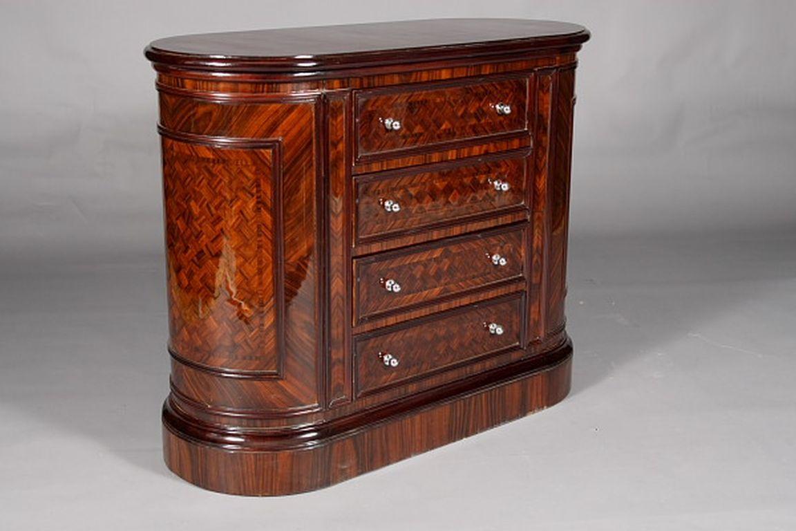 XX secolo Eccellente commode/sideboard da bar francese in stile Art Déco in vendita