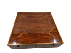 Eccellente enorme scatola di legno, scrigno, circa 1900, Jugendstil, Austria