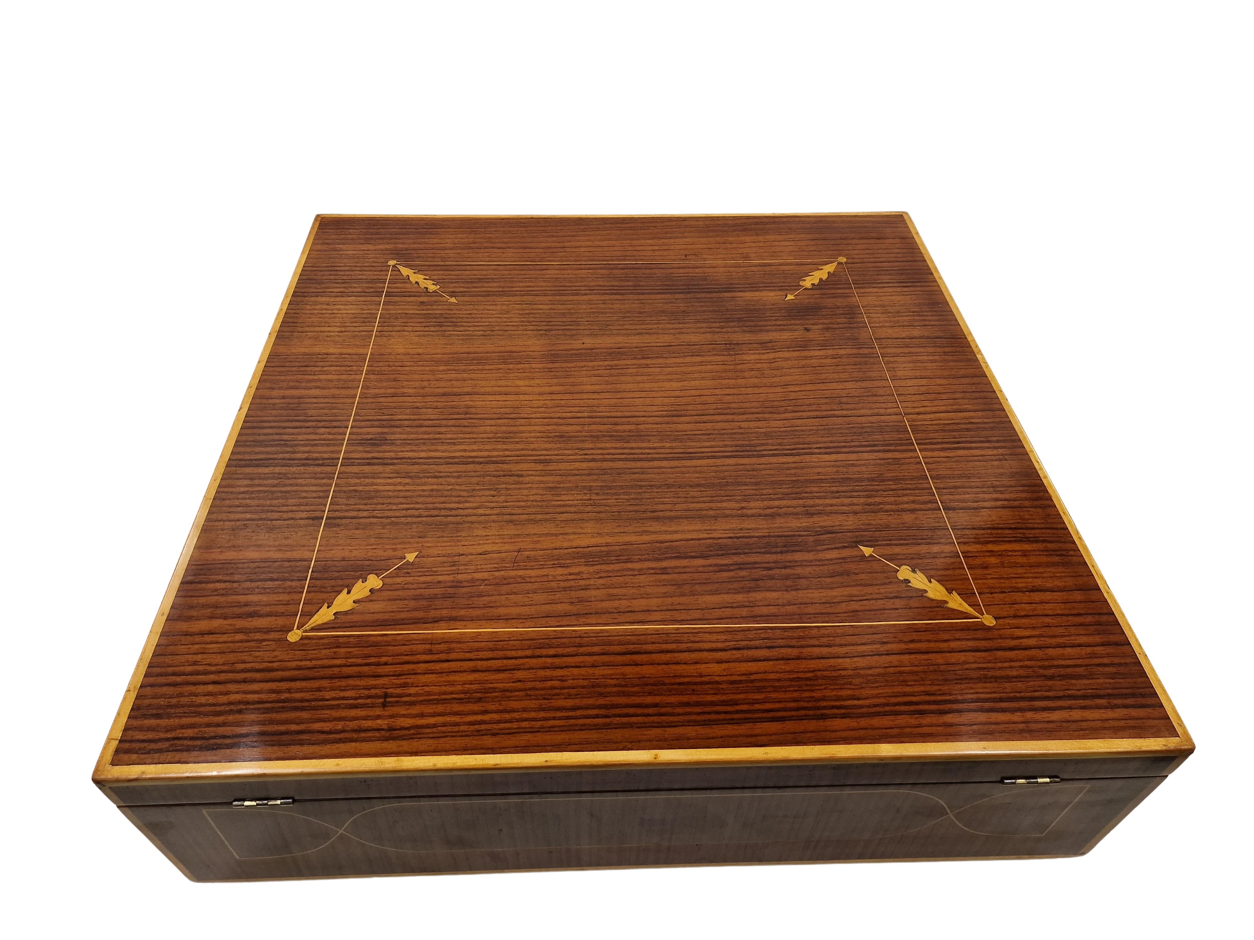 coffin wooden box