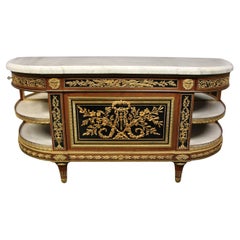 Antique Excellent Late 19th Century Gilt Bronze Mounted Commode/Server By Henry Dasson