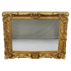 Ausgezeichneter Spiegel aus Giltwood und Gesso aus dem späten 19.