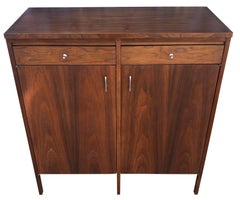 Excellent Midcentury Paul McCobb for Lane 8-Drawer Tall Dresser Cabinet Walnut