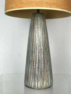 Excellent Modernist Ceramic Lamp, circa 1960s