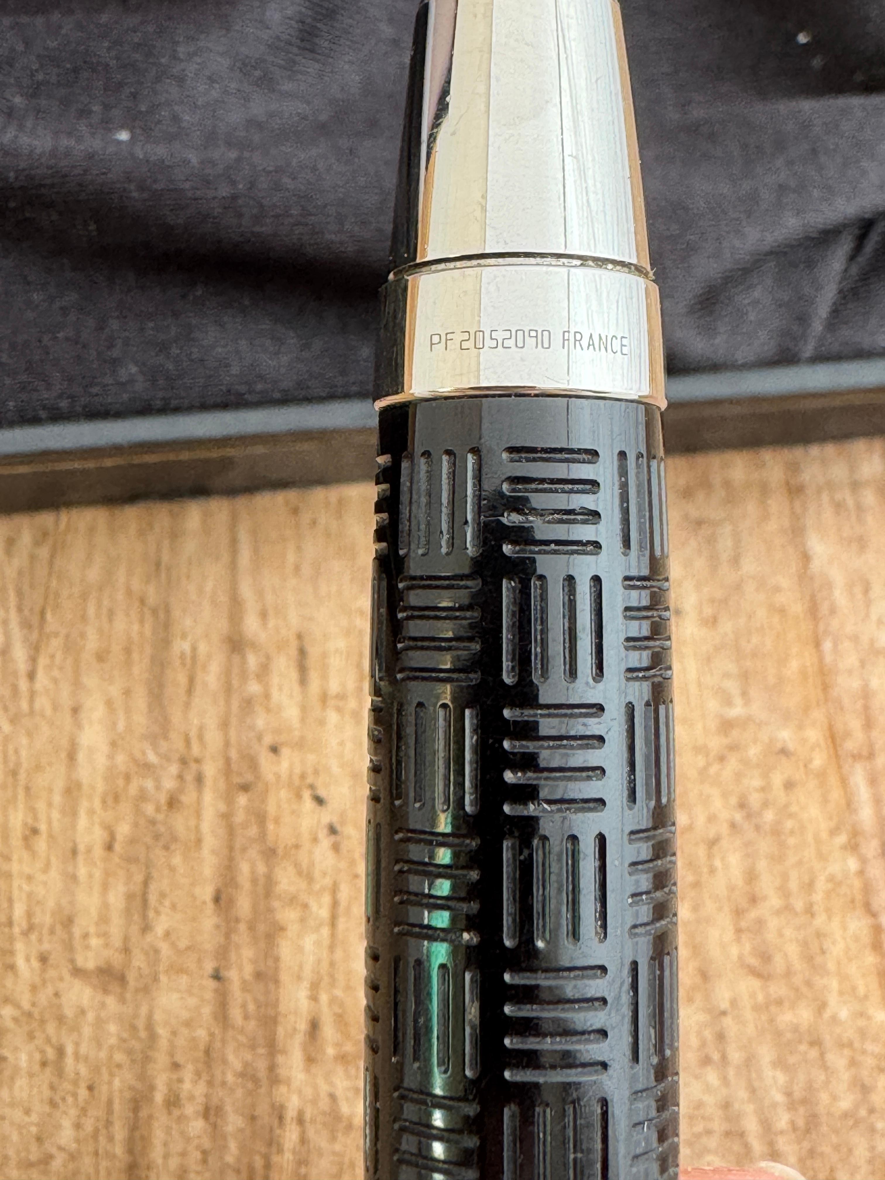 Eccellente Montblanc BOHEME Doue Platinum-line Nero Noir pietra Penna a sfera Scatola in vendita 3
