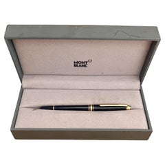 Excellent MONTBLANC Meisterstuck Rollerball Pen SAPPHIRE UNICEF Pen Boxed
