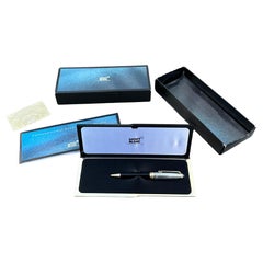 Excellent Montblanc Meisterstück Solitaire Doue Sterling Silver Ballpoint Pen