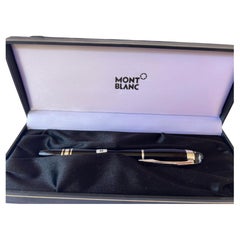 Excellent MONTBLANC StarWalker Black RESIN 14K 585 Fountain Pen