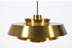 Excellent Pair of Jo Hammerborg 'NOVA' Pendant Lights for Fog & Morup.