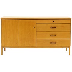 Excellent Paul McCobb Perimeter Group Cabinet or Dresser, Rosewood Pulls