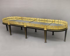 Excellent Quality 19th Century Gilt Bronze Surtout De Table on Low Stands