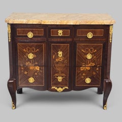 Excellent Quality French Marquetry Commode Chest of Drawers