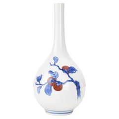 Excellent Sakaida Kakiemon 13th (1906-1982) Arita Ware Porcelain Vase