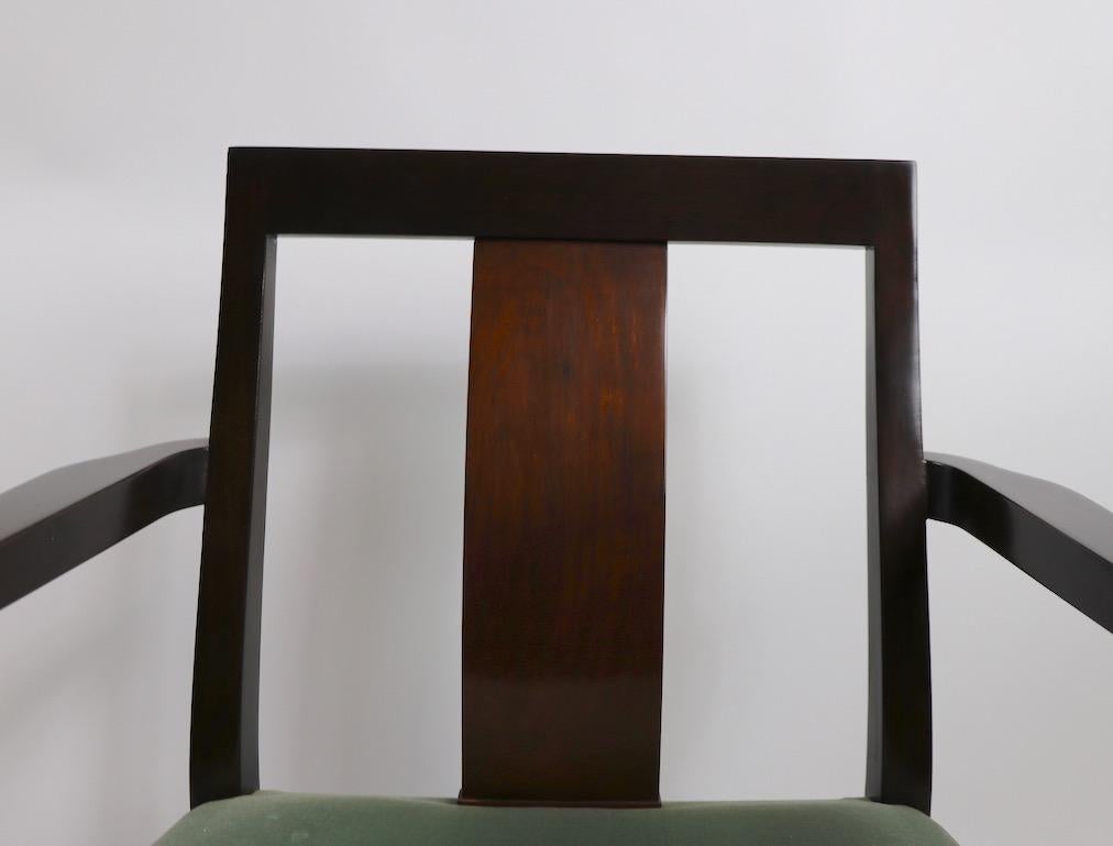 Excellent Set of 8 Dunbar Dining Chairs designed by Wormley 3