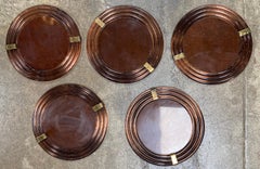 Eccellente set di sei tovagliette Roma, Italia, circa 1970