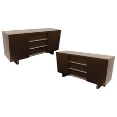 Excelsior Designs Made In Italy Pair Of Credenzas With Drawers