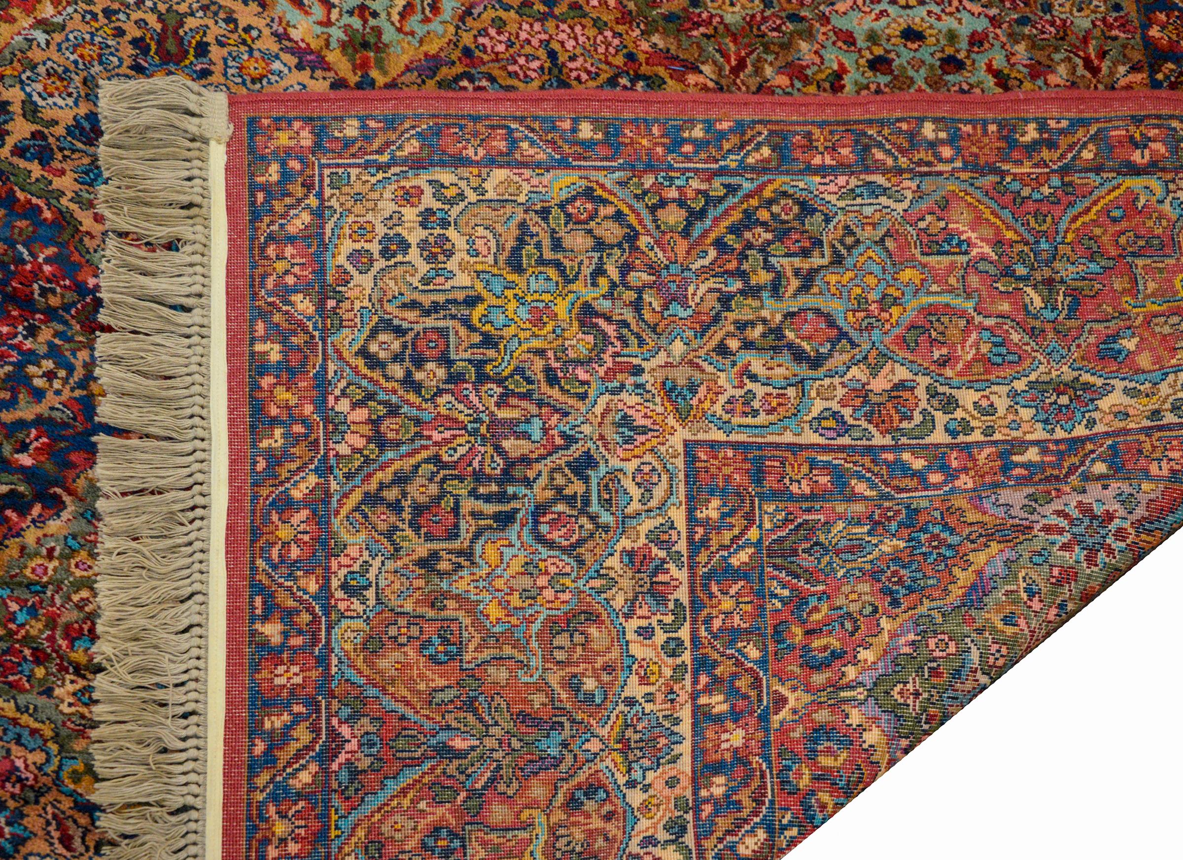 Wool Exceptional Early 20th Century Karastan Kirman Rug