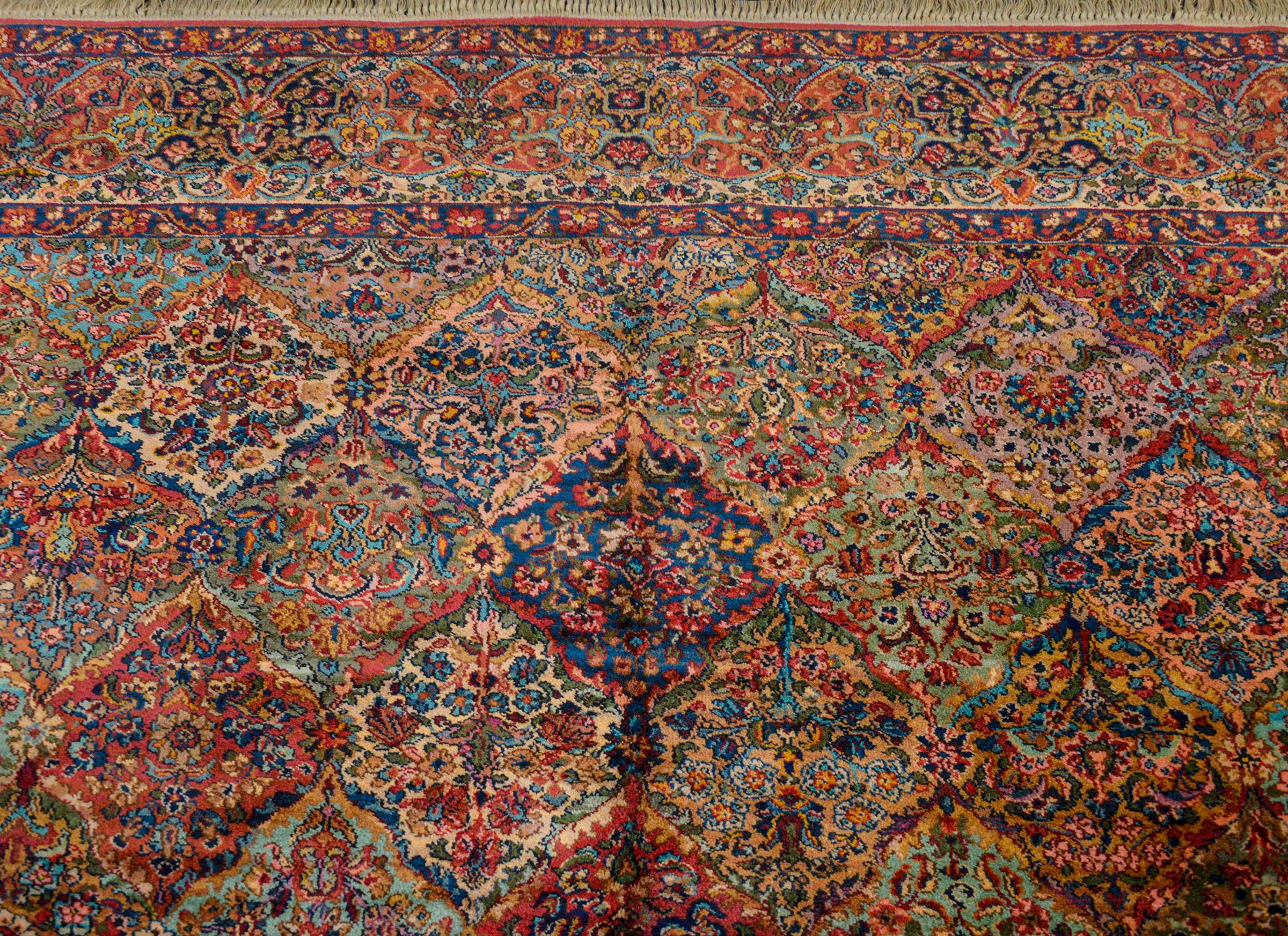 vintage karastan kirman rug