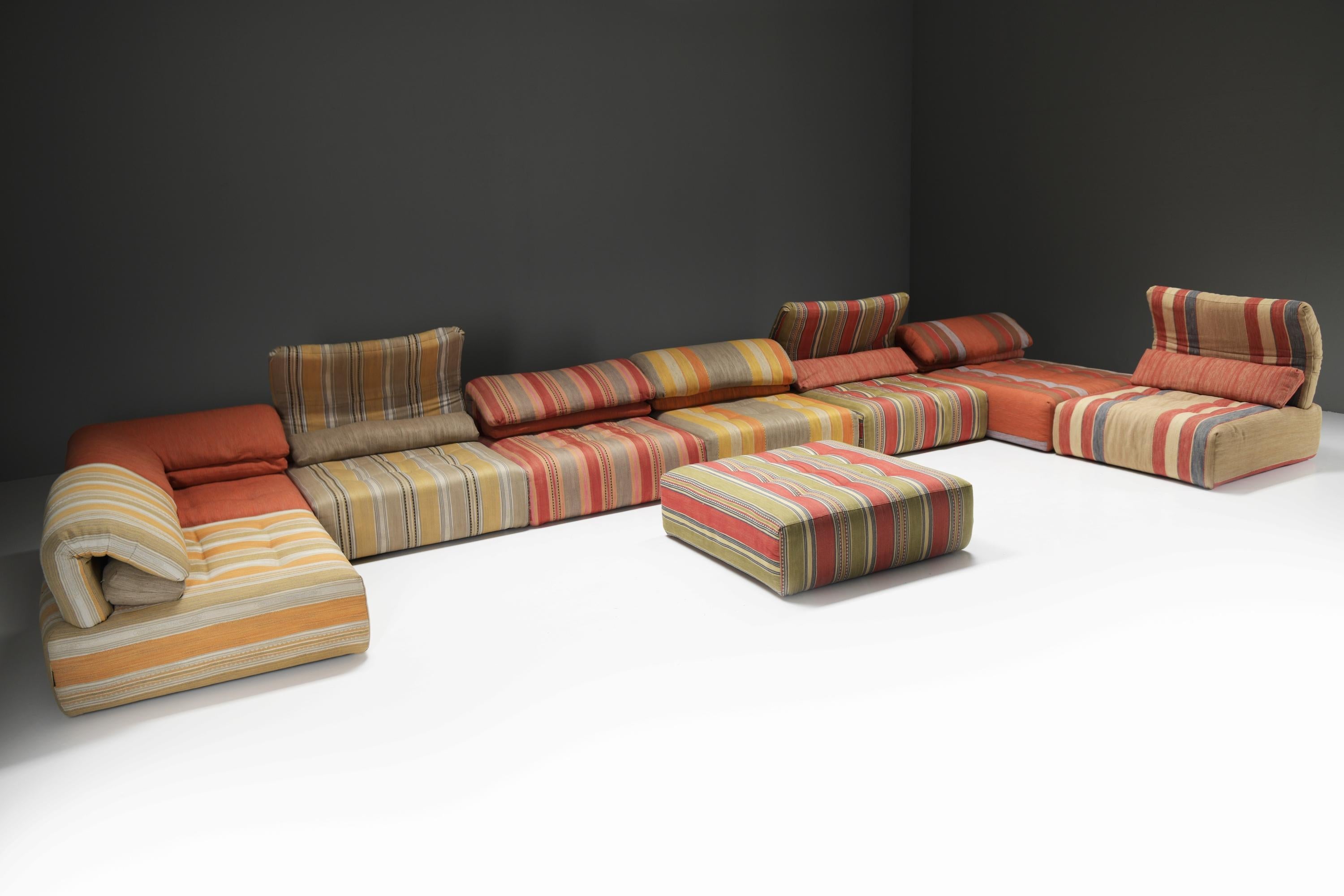 Exceptionnel canapé XL Voyage Immobile 'Carpe Diem' de Roche Bobois France 5
