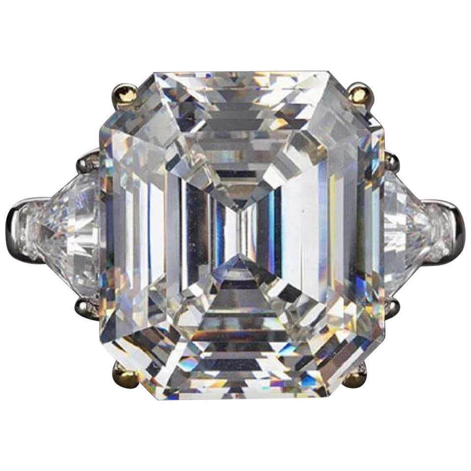Square Emerald Cut Diamonds - 659 For Sale on 1stDibs | square emerald ...