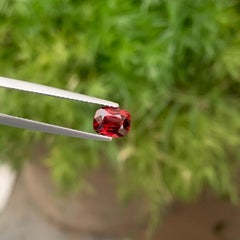 Exceptional 1.15 Carat Natural Loose Red Spinel From Burma Myanmar