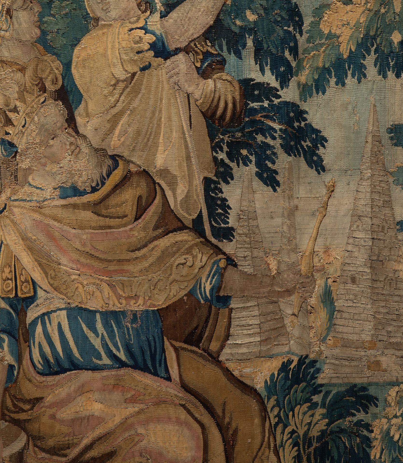 Außergewöhnlicher Aubusson-Wandteppich-Wandbehang aus dem 17. Jahrhundert (Französisch) im Angebot