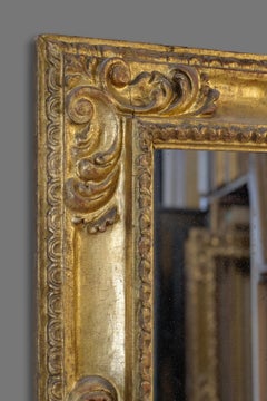 Exceptional 17th Century Carved Spanish Baroque Frame, with Choice of Mirror
