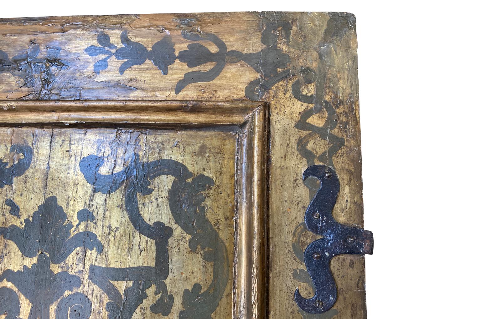 Exceptional 17th Century Italian Pair of Doors For Sale 6