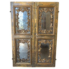 Exceptional 17th Century Italian Pair of Doors