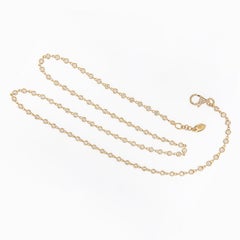 Exceptional, 18 Karat Yellow Gold 2.25 Cttw Bezel Set Diamond Eternity Necklace