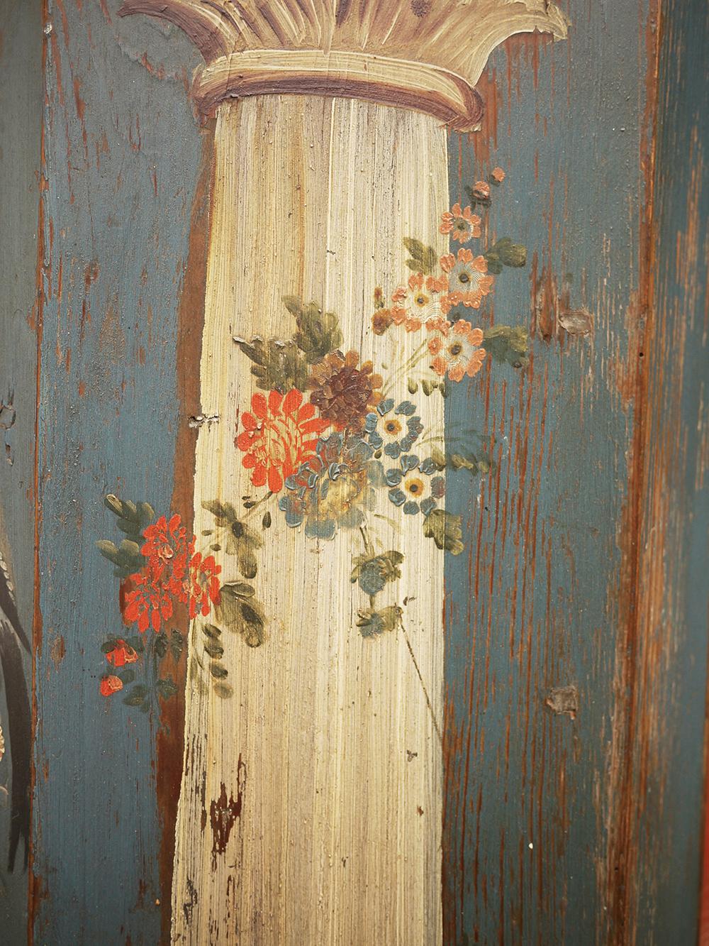 vintage painted wardrobe