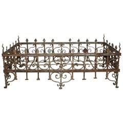 Exceptional 18th Century French Iron Planter