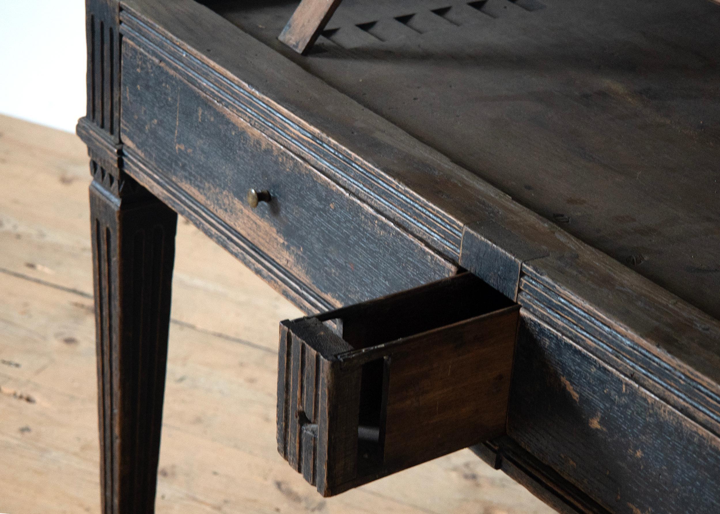Exceptionnel bureau d'architectes gustaviens du 18ème siècle en vente 4