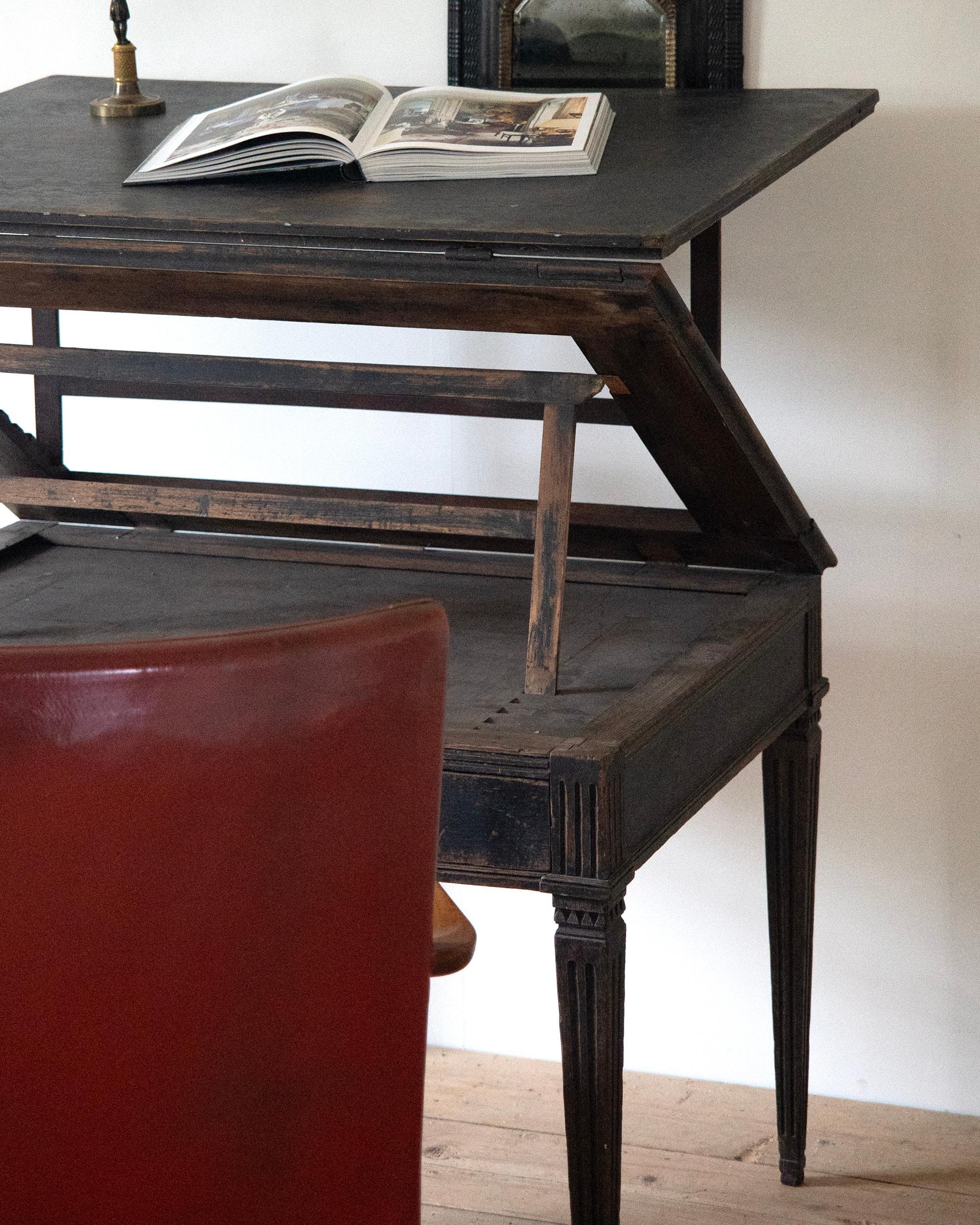 XVIIIe siècle Exceptionnel bureau d'architectes gustaviens du 18ème siècle en vente