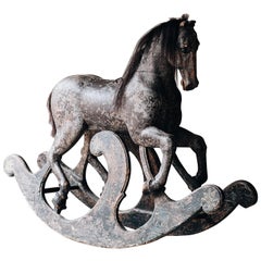 Exceptional 18th Century Rocking Horse