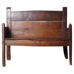 Exceptional 18th Century Spanish two seater Bench