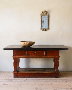 Exceptional 18th Century Swedish Baroque Table