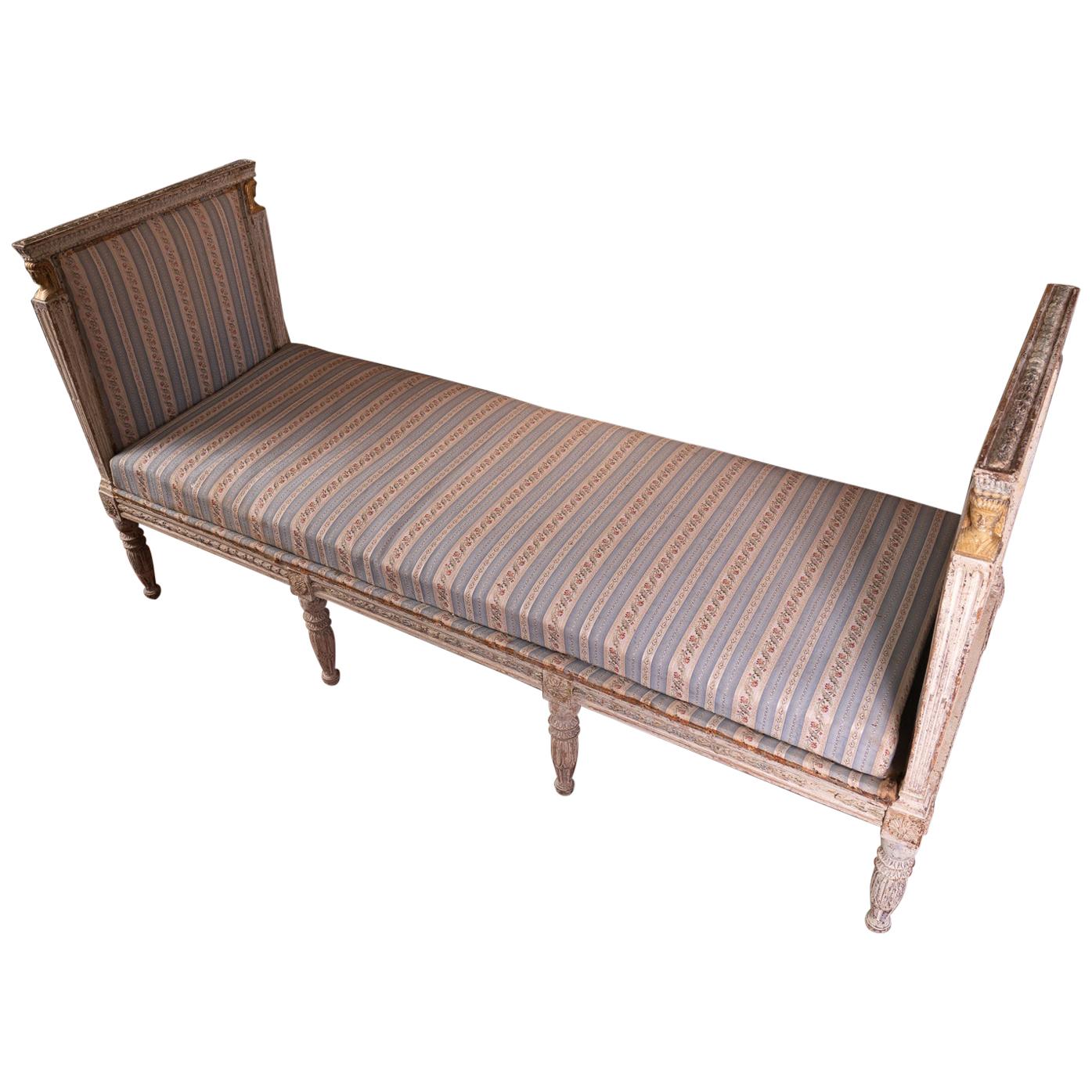 Exceptional 18th Century Swedish Daybed