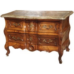 Exceptional 18th Century Walnut Commode from Languedoc, France