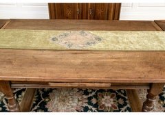 Exceptional 18th Century Walnut Continental Extension Dining Table