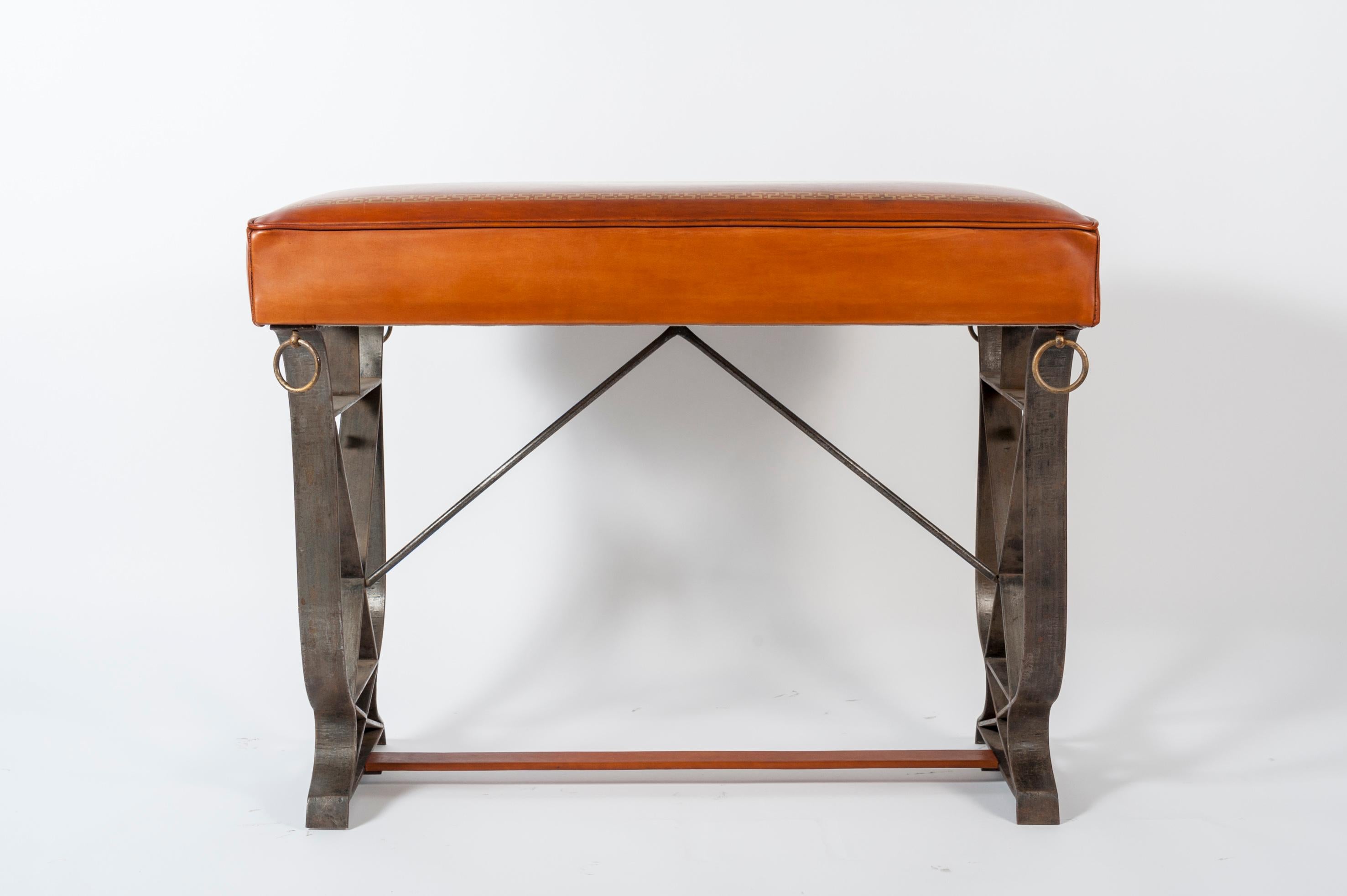 Exceptional 1940s Neoclassical Bench by Maison Jansen 1