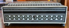 Exceptional 19th Century Anglo Indian Sadeli Mosaic Trinket Box