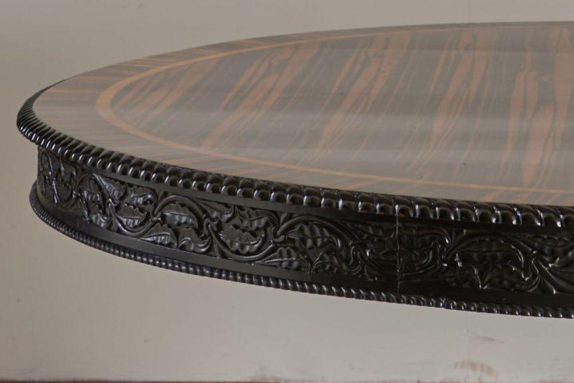 Exceptional 19th Century Anglo-Indian Coromandel centre table For Sale 2