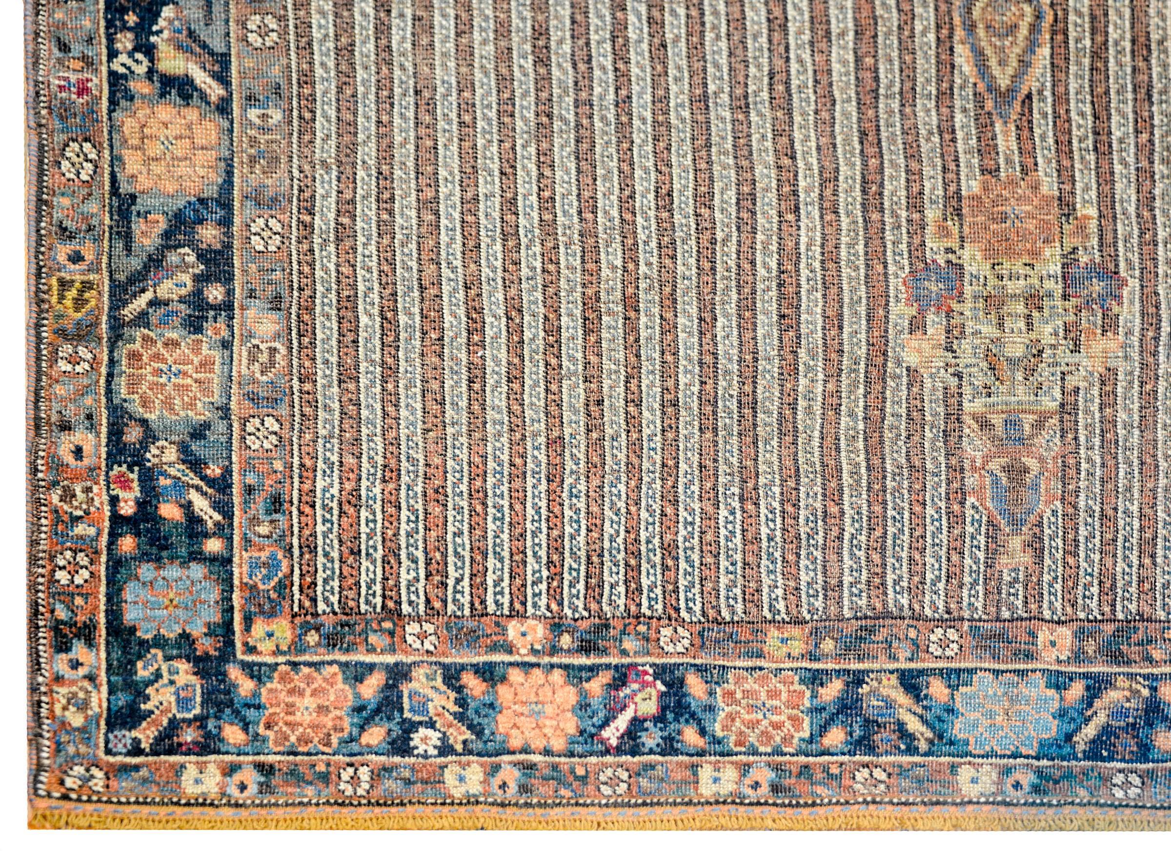 Persian Exceptional 19th Century Antique Afshar Rug