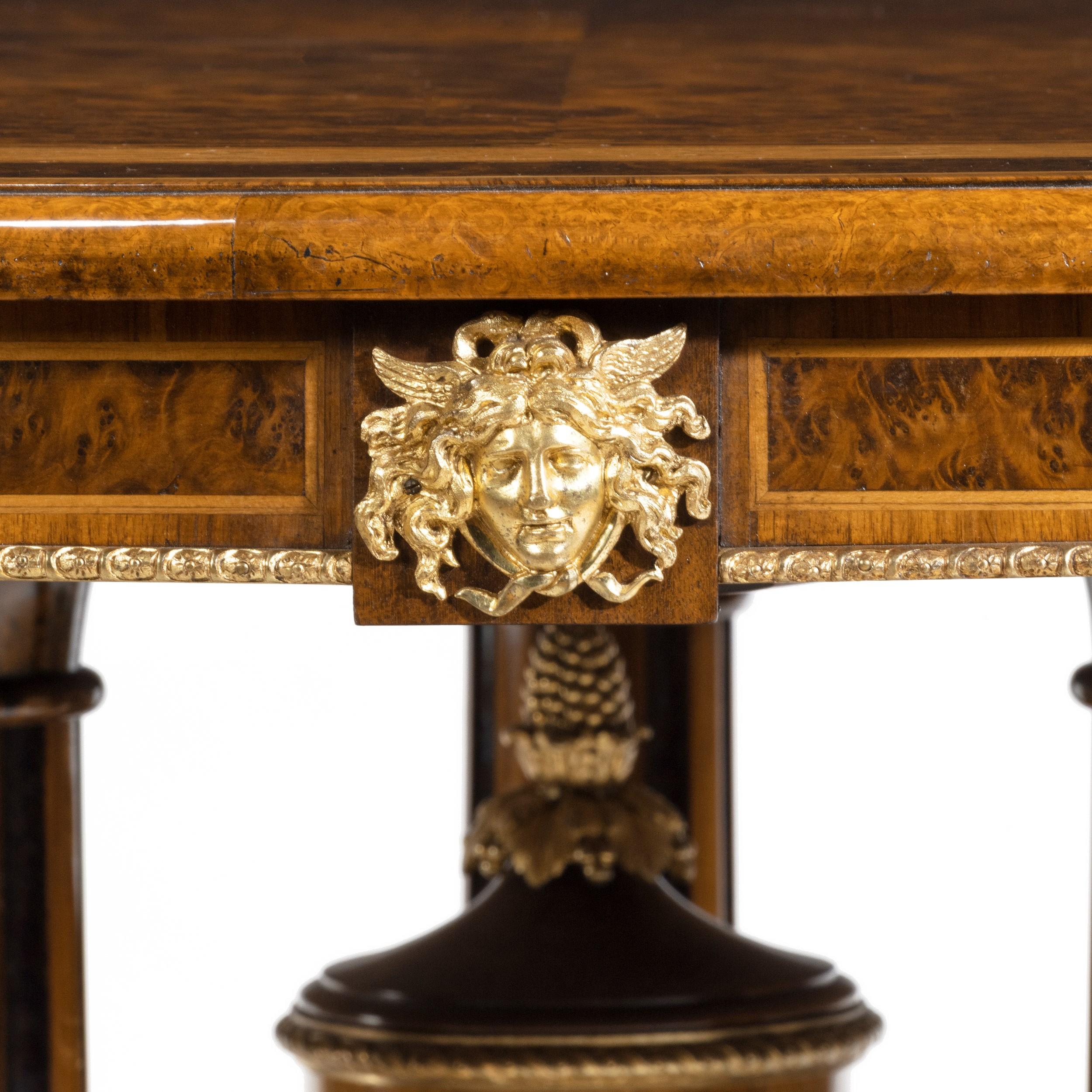 Exceptional 19th Century Centre Table with Thuya Wood Top by Holland & Sons 9