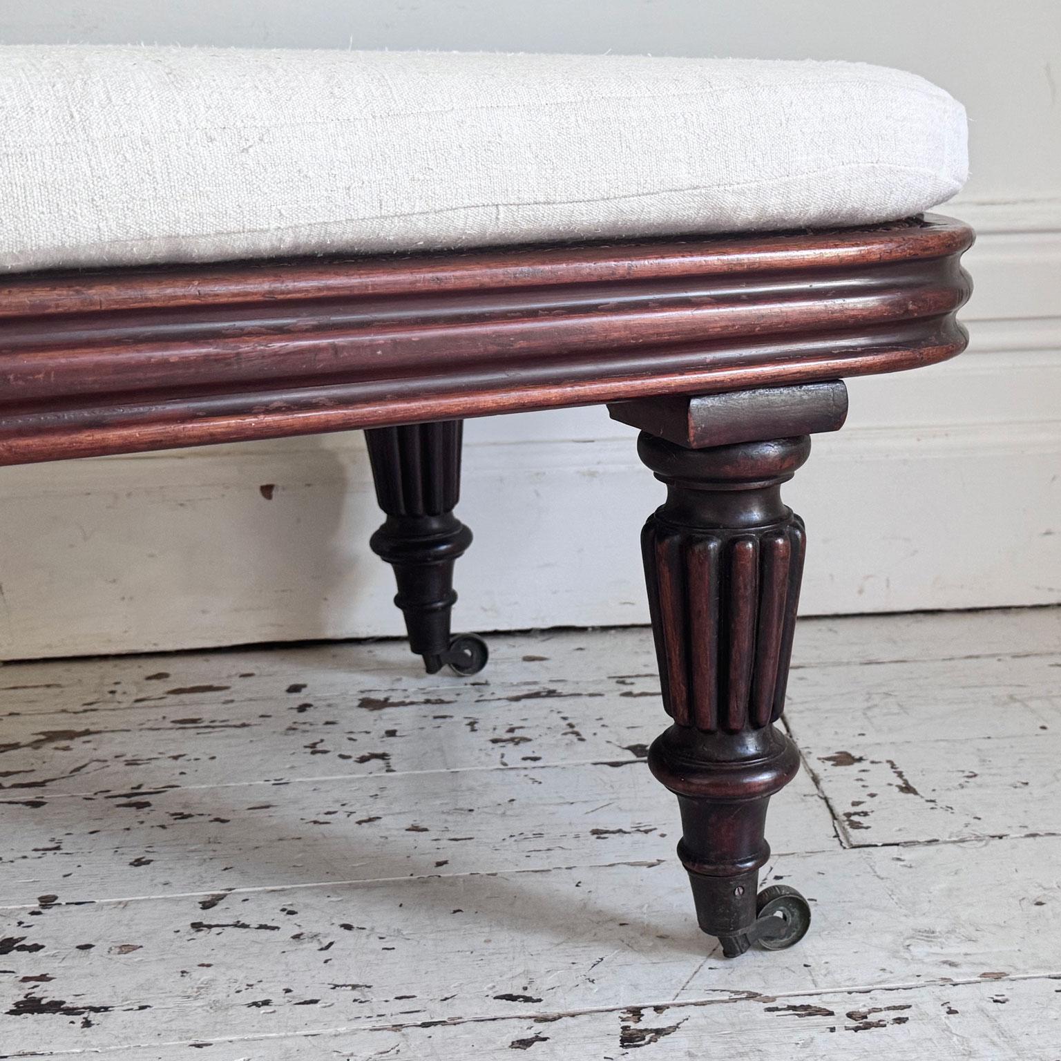 Early 19th Century Exceptional 19th Century English Waring & Gillows Cane-Seated Daybed For Sale