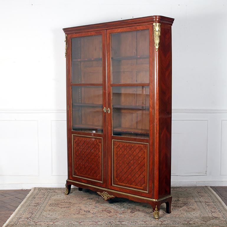 Bronze Exceptional 19th Century French Bookcase For Sale