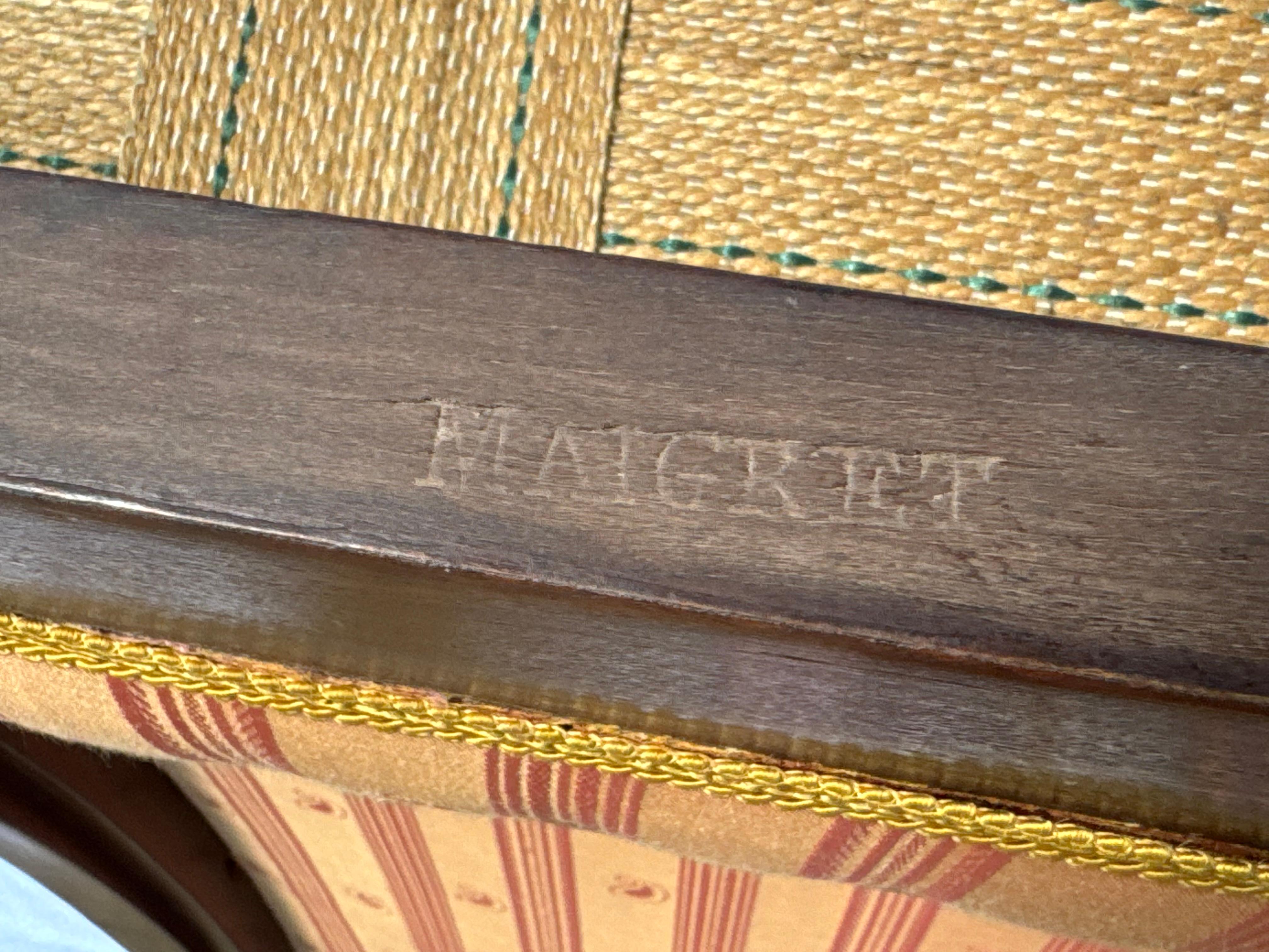 Exceptional 19th-Century French Empire Salon Set Stamped Maigret For Sale 6