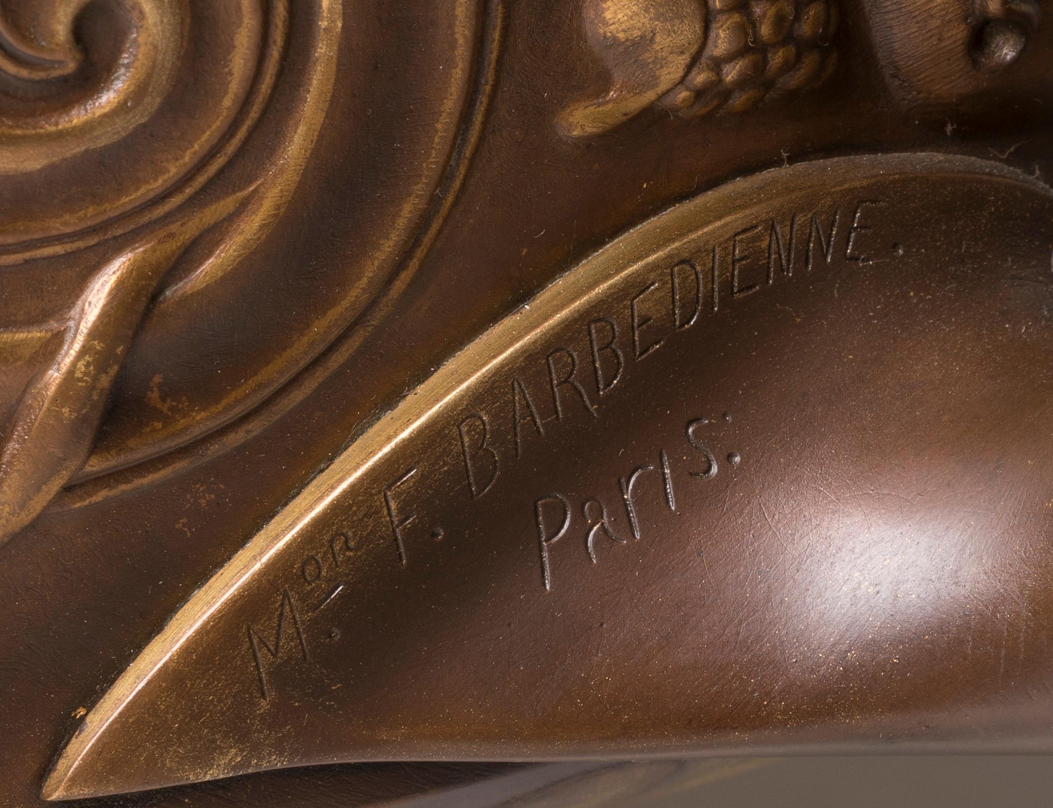 Excepcional cupé de bronce francés del siglo XIX de Barbedienne con calidad de exposición en venta 7