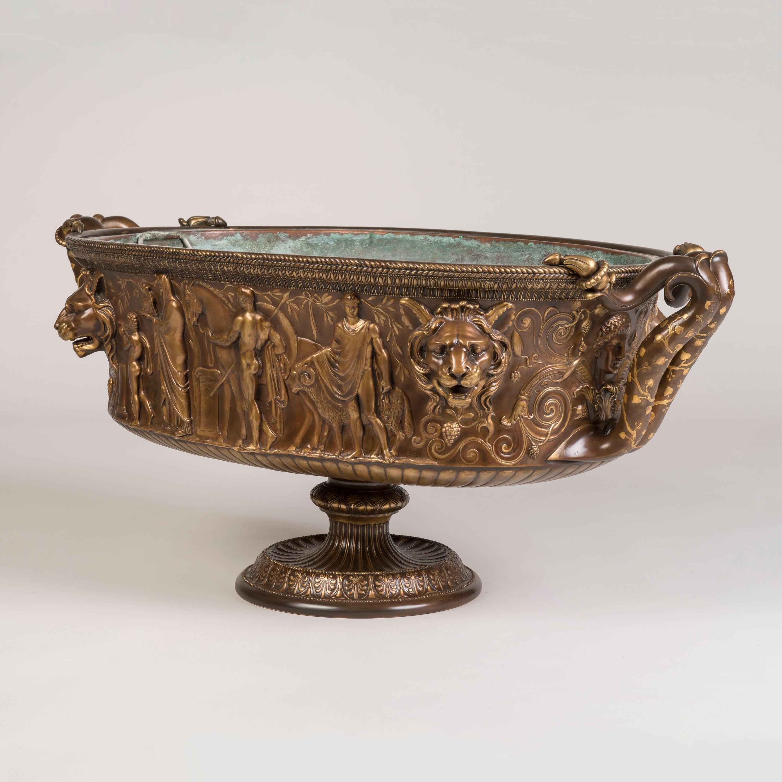 Excepcional cupé de bronce francés del siglo XIX de Barbedienne con calidad de exposición Francés en venta